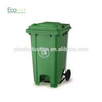 Online Selling Plastic Garbage Bin 80l With Middle Pedal