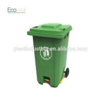 Hot Selling Plastic 240 Litre Wheelie Bin With Pedal