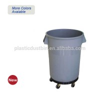 120 liter bin with wheels/indoor trash can/container with lid